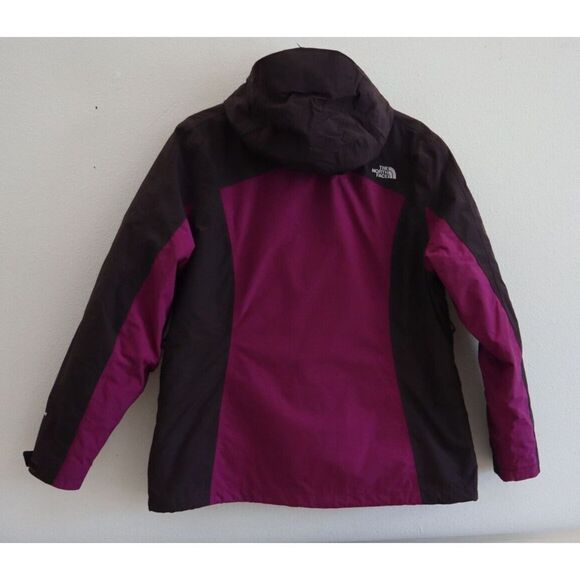 The North Face Women Sz XL Purple HyVent Removable Liner & Hood Snow Jacket - Picture 2 of 16